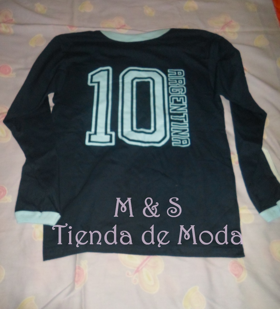 Para nuestros nenes. Camiseta de Argentina (espalda)